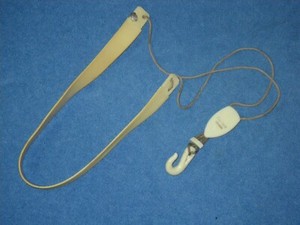 VINTAGE SELMER LONDON SAXOPHONE NECK STRAP - SUPER? BALANCED ACTION ERA