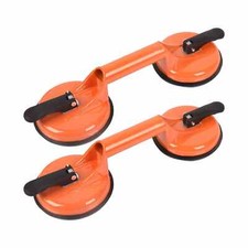 2 Pack 4.6in Vacuum Suction Cups Heavy Duty Industrial Tile Suction Cup 220lbs