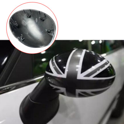 For MINI Cooper R55 R56 R57 R58 R60 Black Jack Manual Fold Mirror Cover Replace