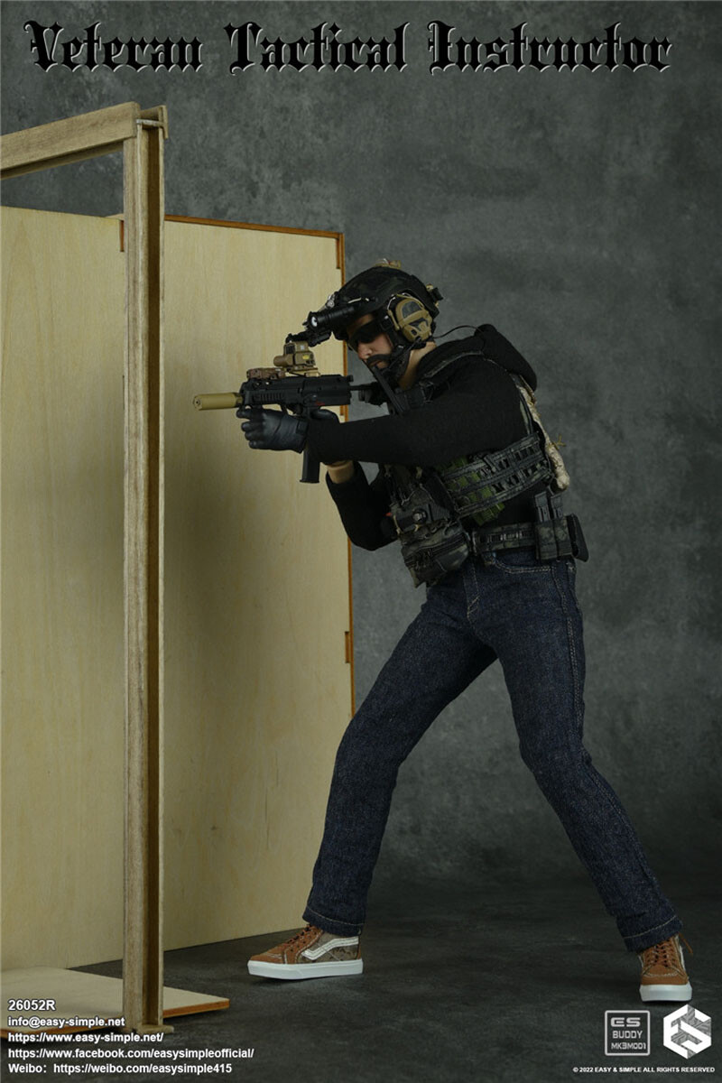 EASY&SIMPLE ES 1/6 26052R GBRS Veteran Tactical Instructor