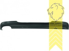 Heckansatz Heckspoiler Diffusor für BMW E90 Limo E91 Touring für M-Paket 2-Rohr