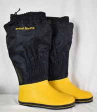 WEST MARINE Mens  Size 8 Rubber Boots