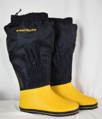 WEST MARINE Mens  Size 8 Rubber Boots