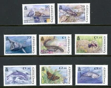 Guernsey Scott #1605-1612 MNH Endangered Wildlife EUROPA CV$27+ 477759