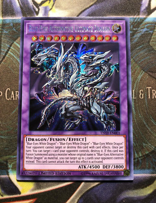 Lá Bài Yugioh TN19-EN001 - Blue-Eyes Alternative Ultimate Dragon Prismatic Secret Bảo Quản M2sccq Lite I.74648352 - Foto 13