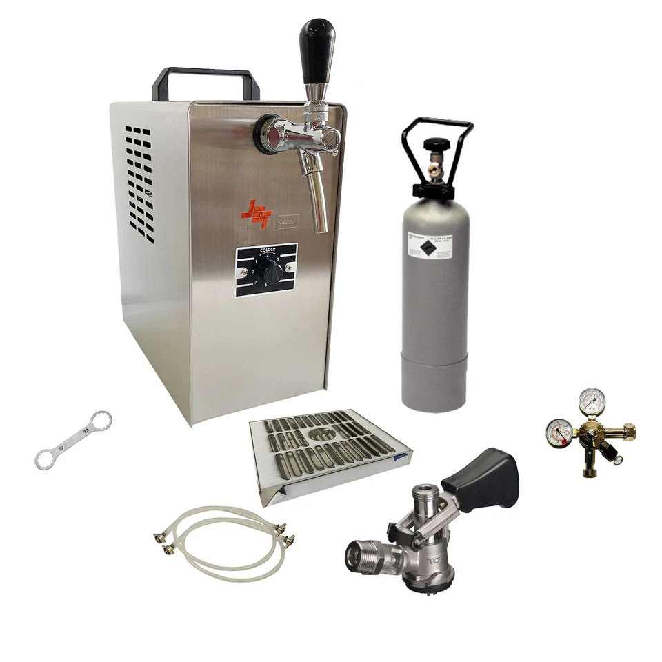 Zapfanlage JET 30 Bierkoffer, Durchlaufkühler 1-leitig Trockenkühler - Bild 3 von 4