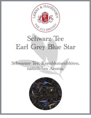 Schwarz Tee Earl Grey Blue Star 1kg