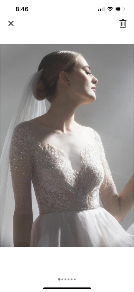 Vestido de novia Watters 66412B Foto 3 de 4