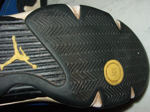 2015 Nike Air Jordan Retro 14 "Laney 2015" Royal Shoes! Size 11.5 Sold As Is! - Picture 13 of 19