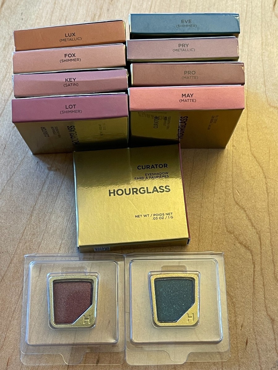 HOURGLASS CURATOR EYESHADOW REFILLS FULL SIZE 1g PICK YOUR SHADE HOURGLASS CURATOR EYESHADOW REFILLS FULL SIZE 1g PICK YOUR SHADE