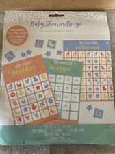 Baby Shower Bingo 16 Player Amscan Inc