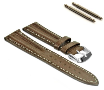 Cinturino Per Orologio Brown Shell Cordovan In Pelle Horween - Foto 5