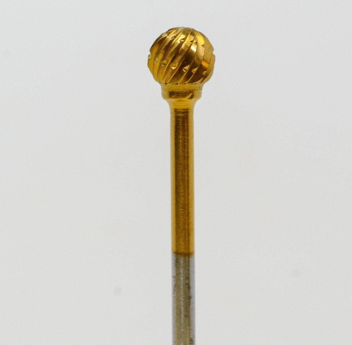 Dental Lab Carbide Bur #47-XF – Titanium Nitride Coated, FG 3/32" Shank (Made In USA)