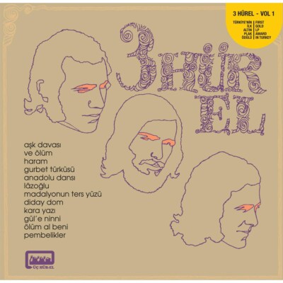 3 Hürel – Volume 1 (2017) LP (Vinyl Record) Turkish Music 