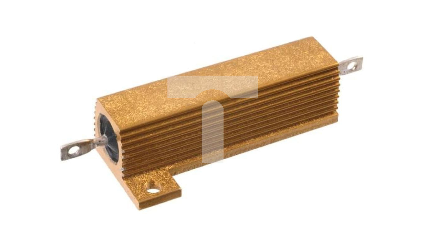 Screw-on wirewound resistor with heat sink 50W 4.7 Ohm 6-1625984-4 /T2UK