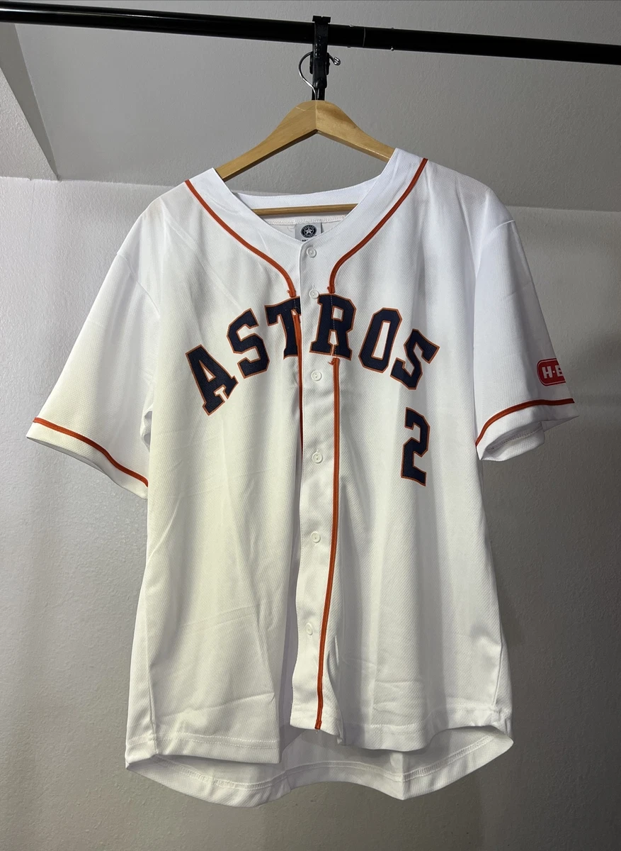 Nike Men's Alex Bregman Houston Astros Official Player Replica Jersey - White