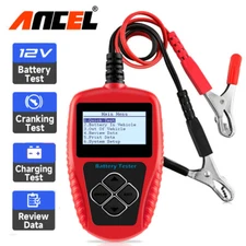 ANCEL 12V Car Auto Battery Load Tester Charging Cranking Analyzer Scan Tool US