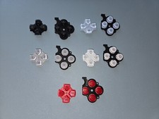 Genuine OEM Original PSP 2000 3000 D-pad Buttons Replacement Black Silver