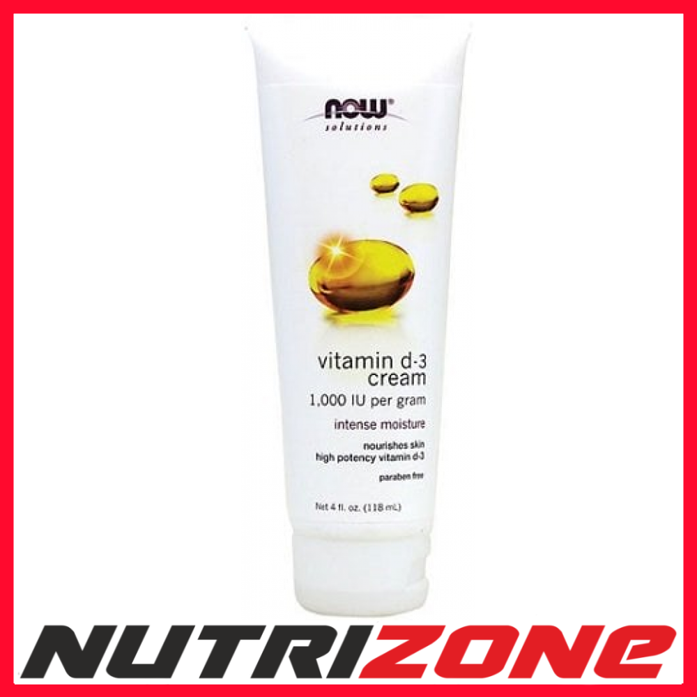Now Foods Vitamin D-3 Cream 118Ml - Image 2