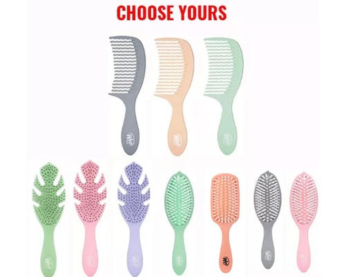 Wet Brush Go Green Detangler/Treatment&Comb/Treatment&Shine - CHOOSE YOURS - Picture 1 of 11
