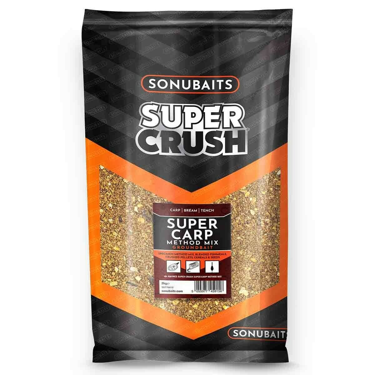 Sonubaits Supercarp Method Mix 2kg Groundbait Attractant - S1770012