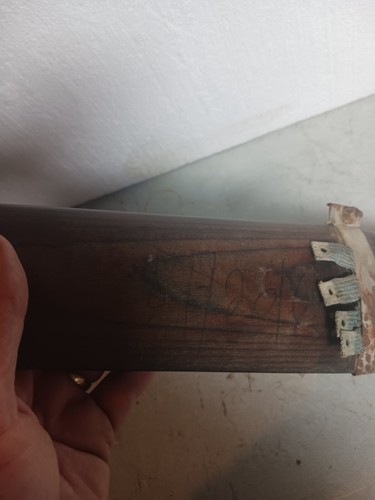 ANTENNA AEREO IN LEGNO AS-148/AR-8 PER MUSTANG #202 - Foto 6 di 6