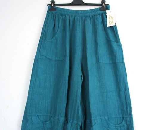 LAGENLOOK 100% LINEN ITALIAN TROUSERS 8 COLS 3 SIZES : Plus:1 Plus:2 Plus Plus:3 - Picture 109 of 121