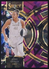 2024 WNBA Panini Select Purple Ice Prizm Refractor Premier #179 Kiah Stokes /149