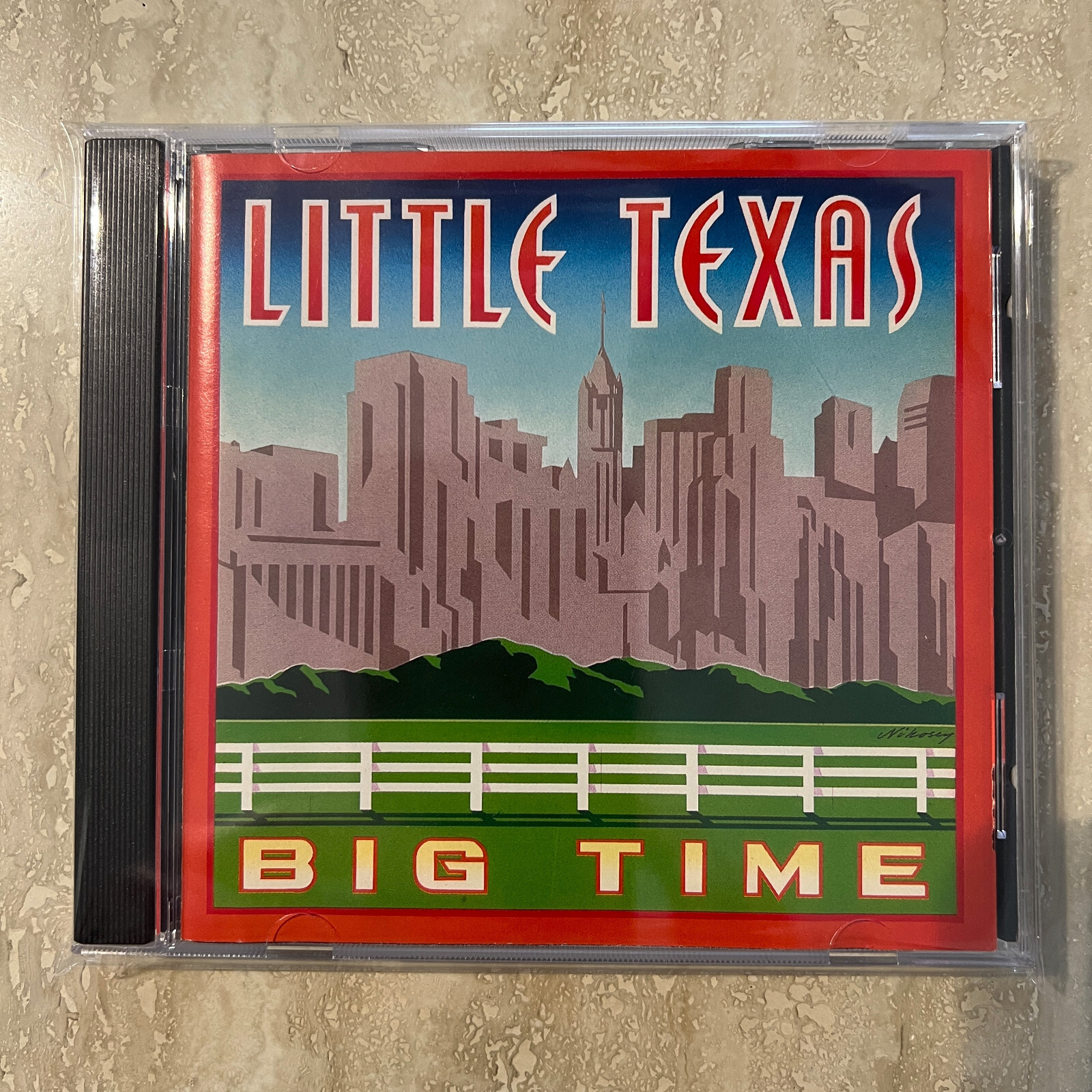 CD Little Texas Big Time About You Country 1993