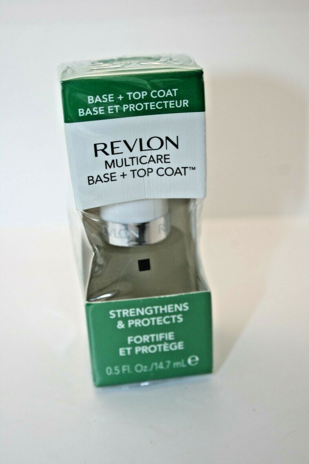 Revlon 205 Multicare Base Top Coat 0.5 Fl Oz Nail Strengthener-image