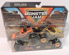 2024 MONSTER JAM SERIES TRUCKS 1:64 DOUBLES PACK - BAD COMPANY vs EARTH SHAKER