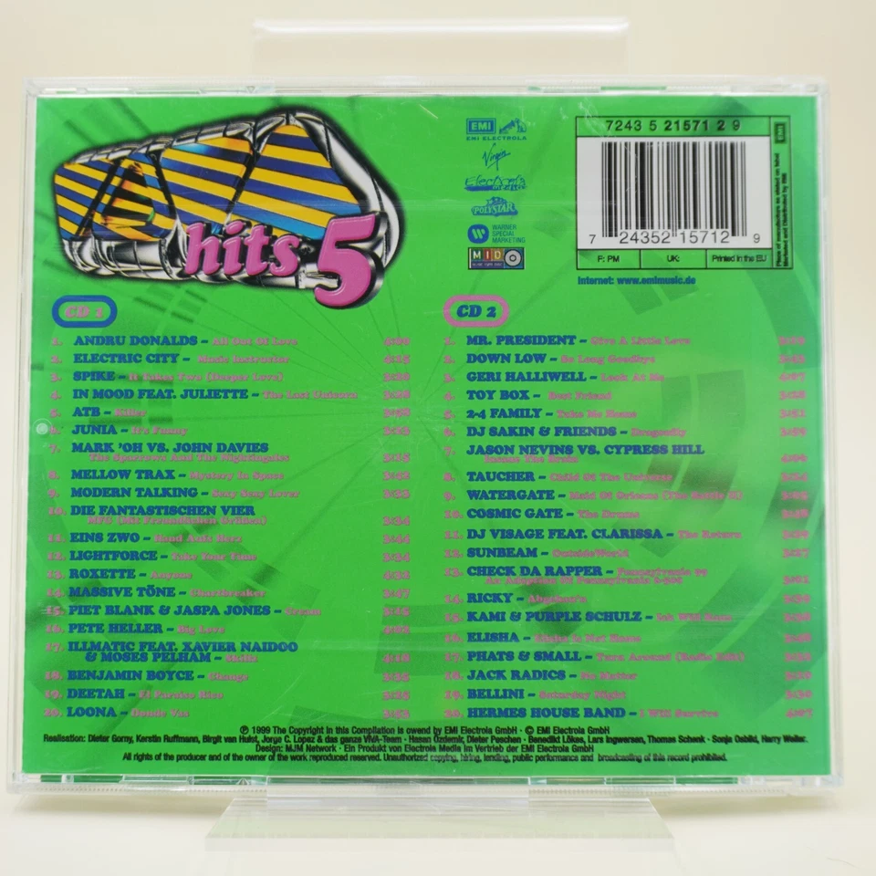Various – Viva Hits 5 | CD | Zustand sehr gut - Bild 2 von 2
