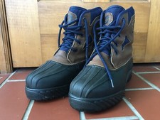 LaCrosse Womens Snow Boot/Hiking Boot Size 9 Brown And Blue Lace Up Boots