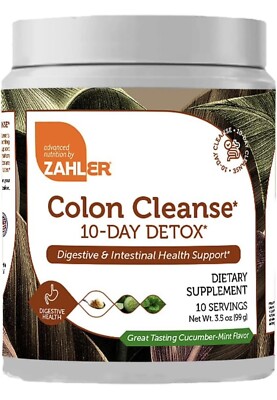 Colon Cleanse, Detox Toxins, Energy boost, Weight loss Capsules - 10 Day Detox