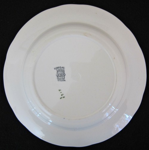Lot (4) Late Spode Copeland Salad Plates Floral 7 ½” Marked 1918 - Picture 10 of 12
