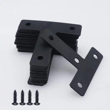 Joyangy 20pcs T Flat Shape Braces Corner Bracket 60x60 mm Decorative Corner B...