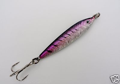 1 To 10 Pieces 2.5oz GLOW Mega Live Bait Metal Jigs Saltwater, Glow In The Dark - Foto 13