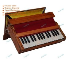New Harinam Harmonium-32Key 2.5 Octave Double Bellow Portable Harmonium With Bag