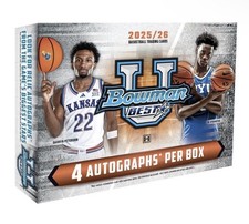 2025-2026 Bowman University Best Basketball Hobby Box Sealed 4 AUTOS PRESALE 