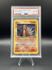 2001 Entei Pokemon Neo Revelation #6 PSA 8 Graded Pokemon Card