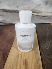Bath  Body Works Sunwashed Santal Shower Gel Body Wash NEW 10oz