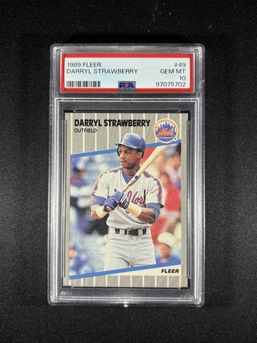 1989 Darryl Strawberry #49
