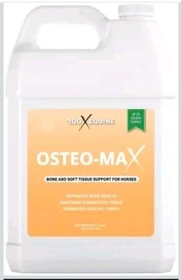 Osteo-MAX Bone and Soft Tissue Support Supplement for Horses, Joint Health...