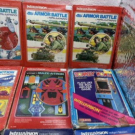 Intellivision Games Lot of 16 Games All With Manuals