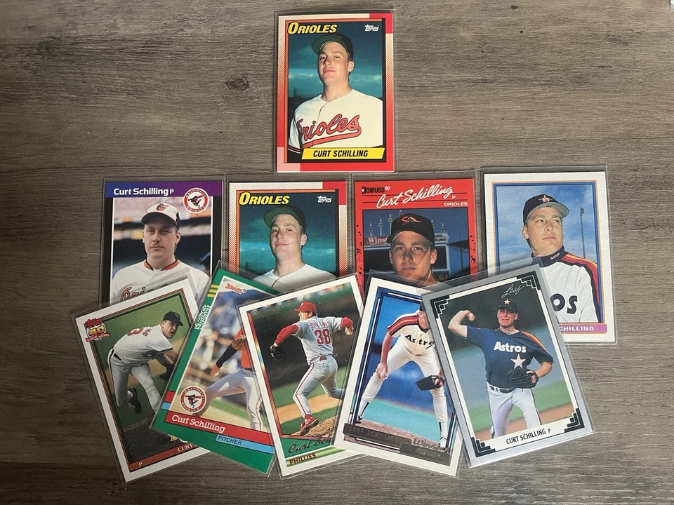 10 Topps Tiffany RC/HOF + 140 Más Base Set Mixto RC’s, Insertos, HOF Foto 3 de 4