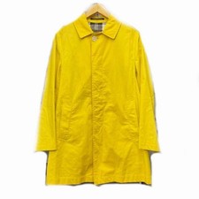 Rare Yellow Mackintosh Scotland Waterproof Coat Size 38