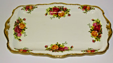 ROYAL ALBERT OLD COUNTRY ROSES SANDWICH TRAY PLATE TEA SET  DINNER SERVICE