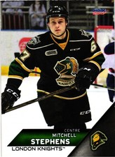 Mitchell Stephens - 2016-17 London Knights Team Issued Card #26