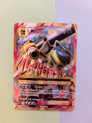 Pokémon TCG Mega Blastoise EX #102 Evolutions Full Art Ultra Rare Mint Eng