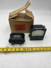 Antique Weston Model 744 Panel Rectangular A-C Voltmeter Range 300 Volts-21282!!